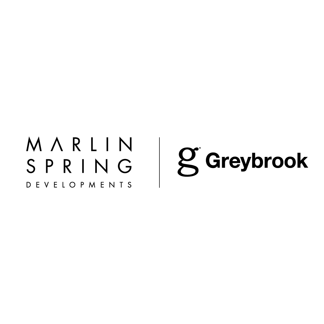 Ivylea by Marlin Spring and Greybrook Realty Partners logos
