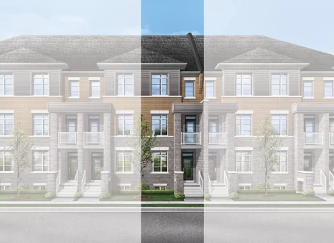 Siena 3A townhome, Elevation 3