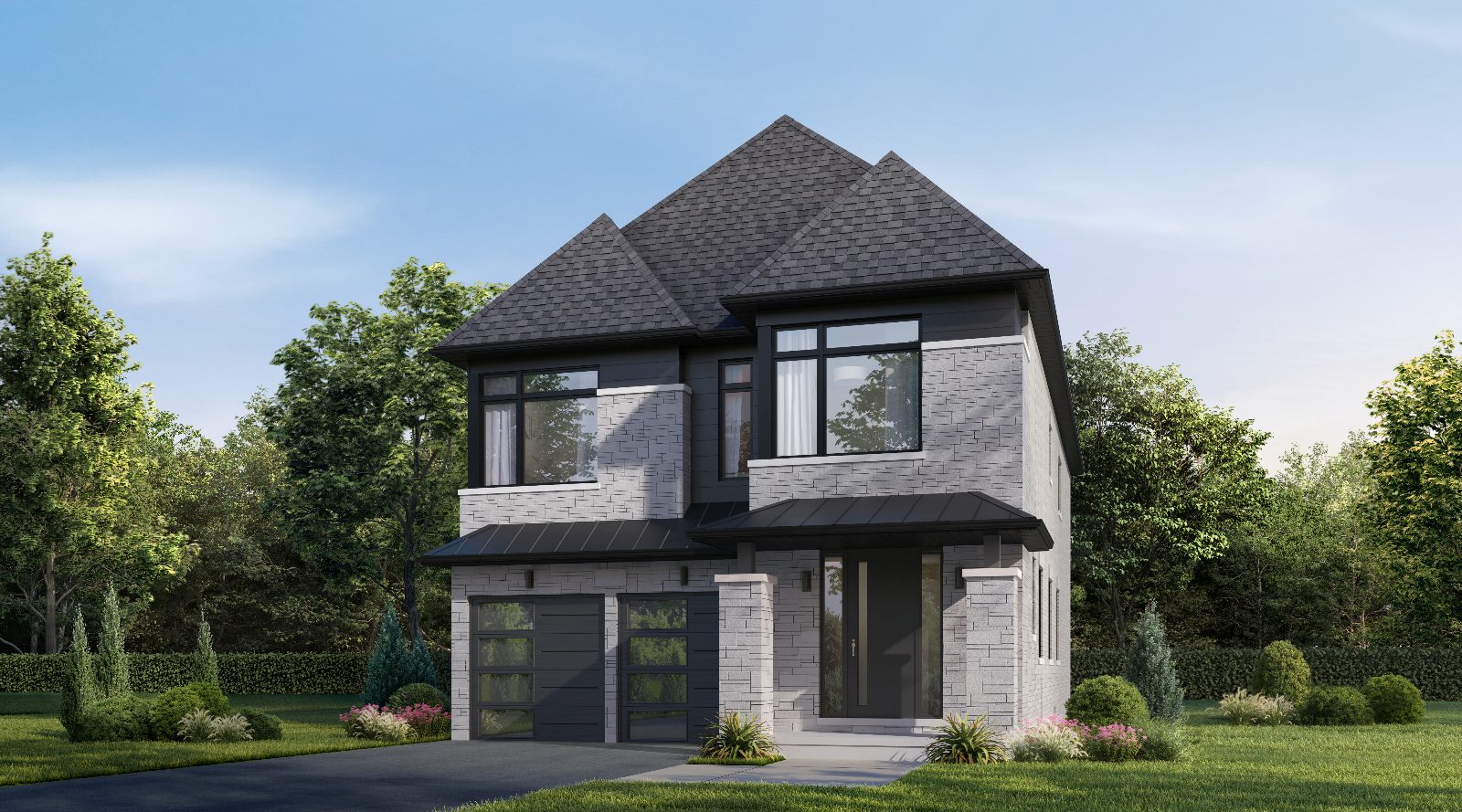The Pine contemporary elevation