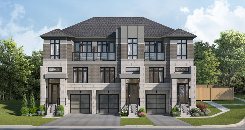 Thornhill Trails executive townhome rendering