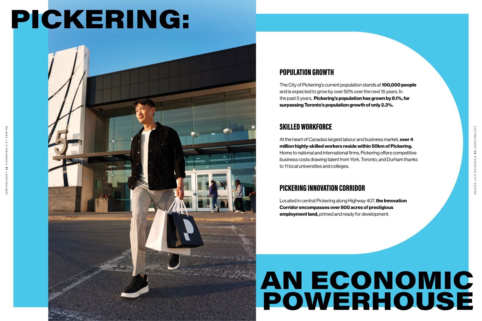 Pickering: an economic powerhouse infographic