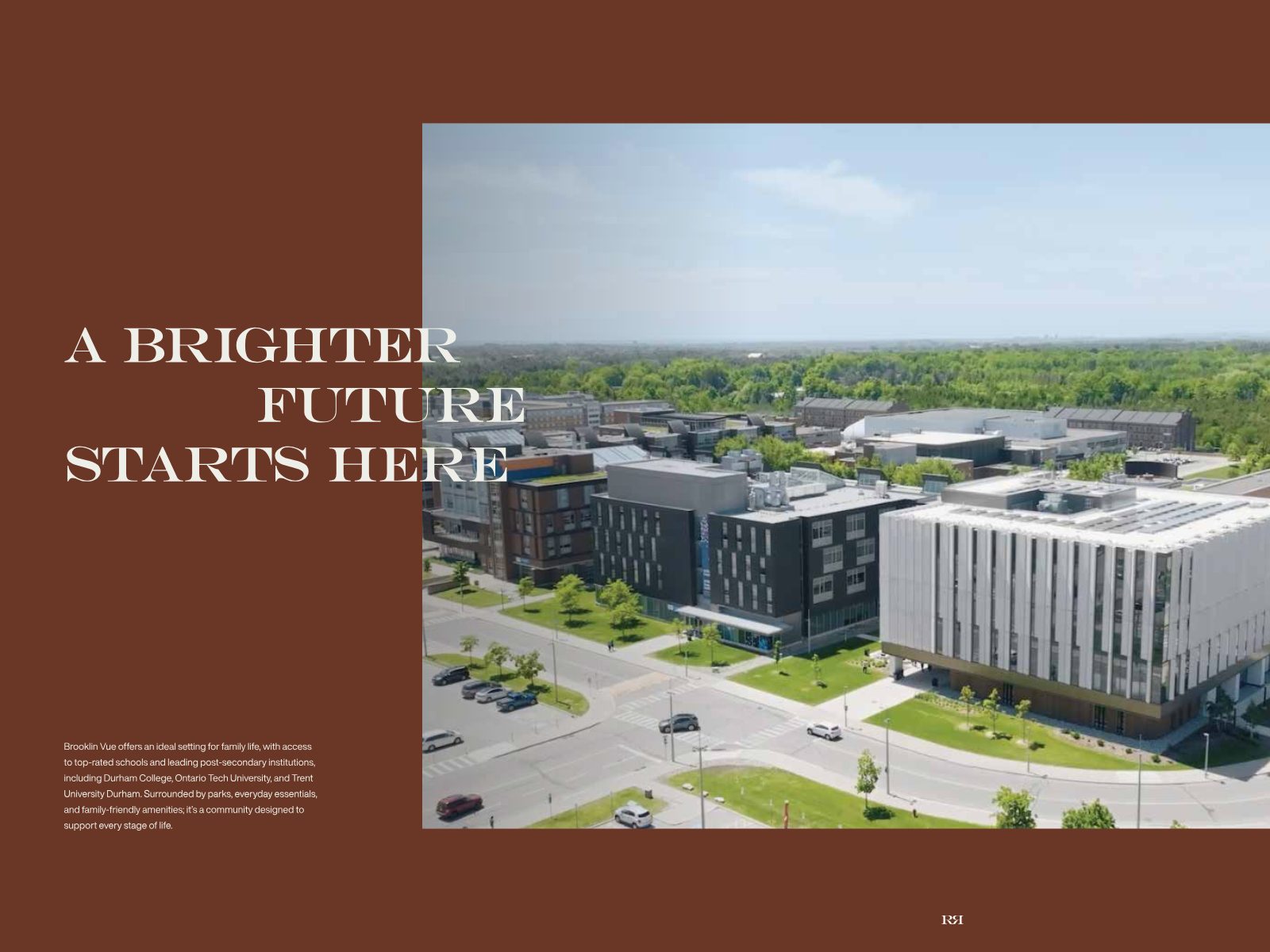 Post-secondary campus near Brooklin Vue