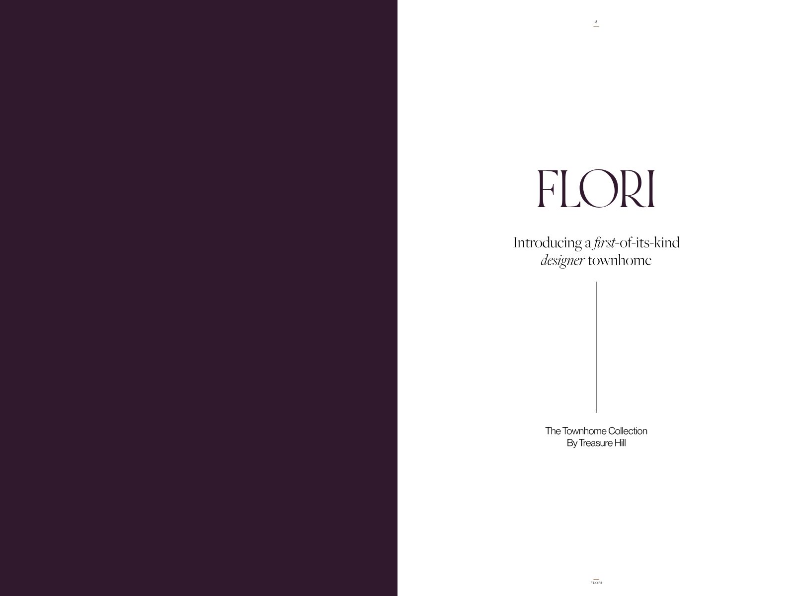 FLORI — a first-of-its-kind designer townhome by Treasure Hill
