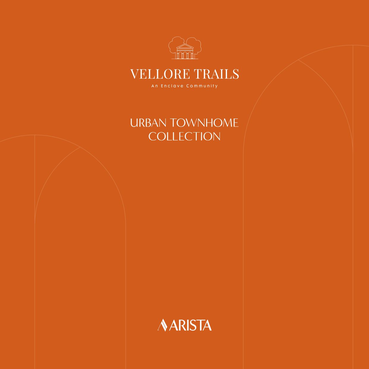 Vellore Trails Urban Townhomes collection brochure