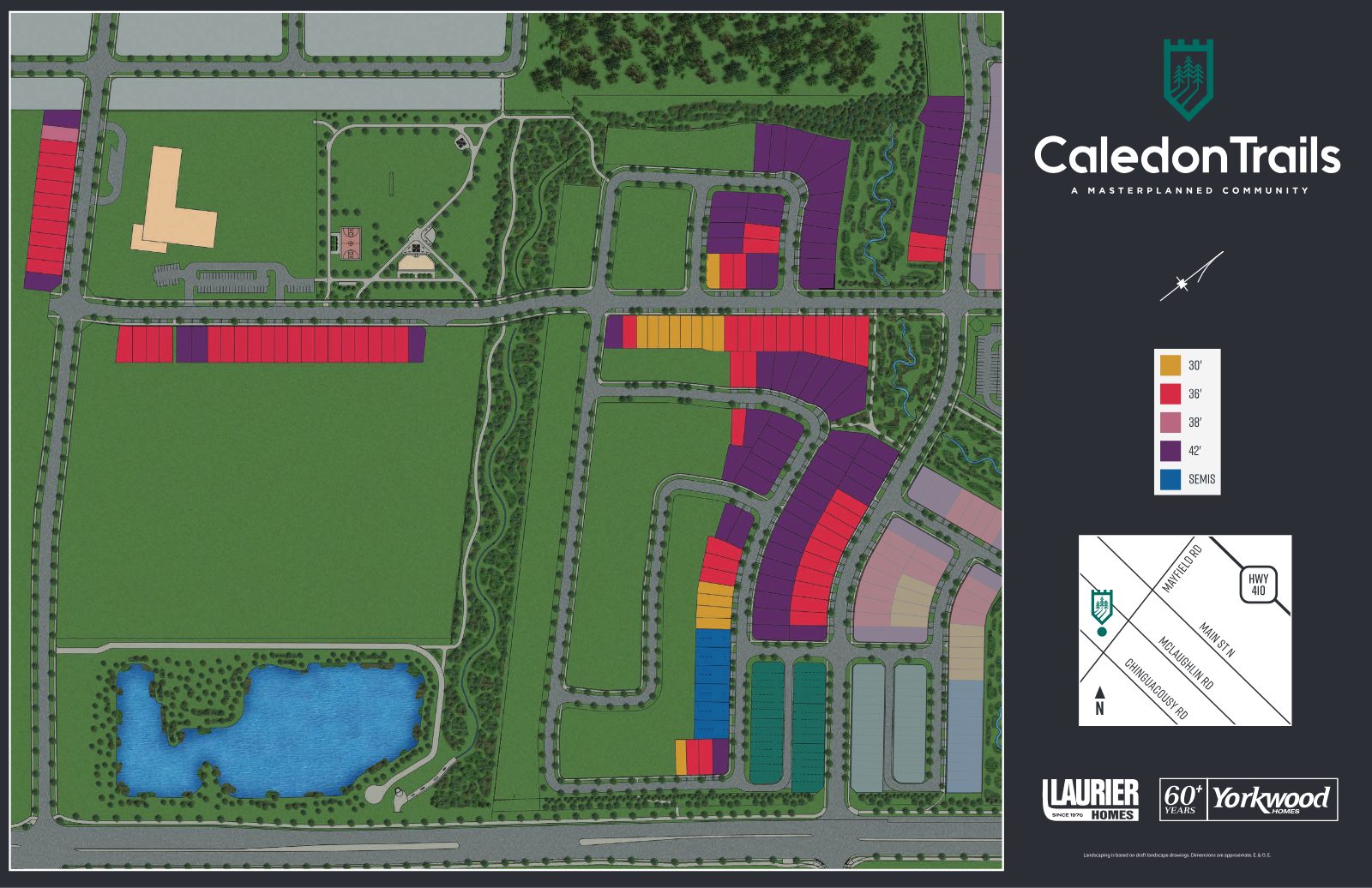 Caledon Trails Phase 1B site plan