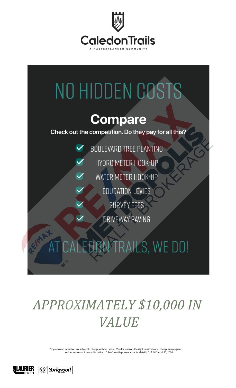 Caledon Trails deposit structure overview