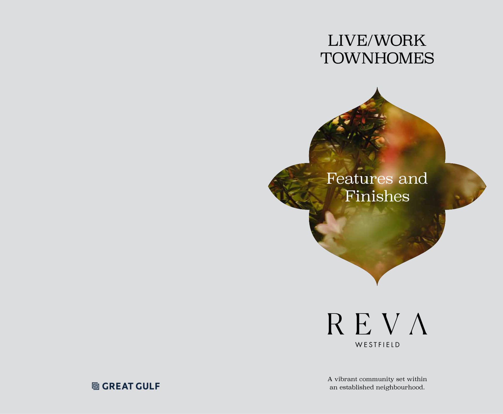 Reva interior finishes and features