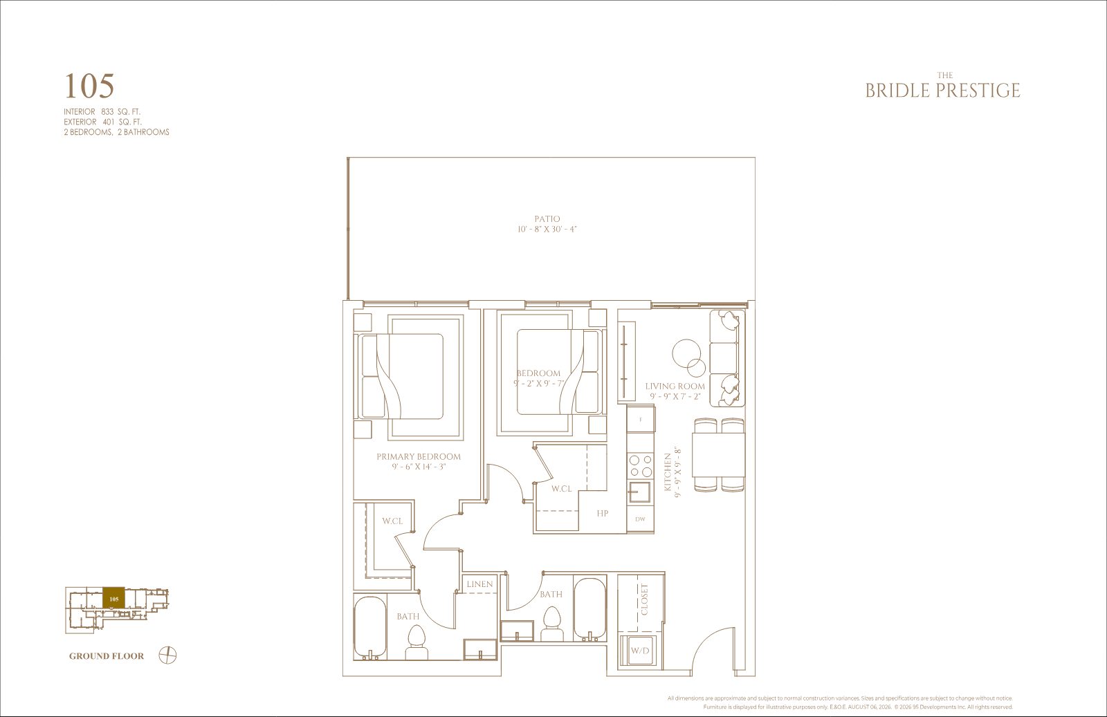 Suite floor plan, page 5