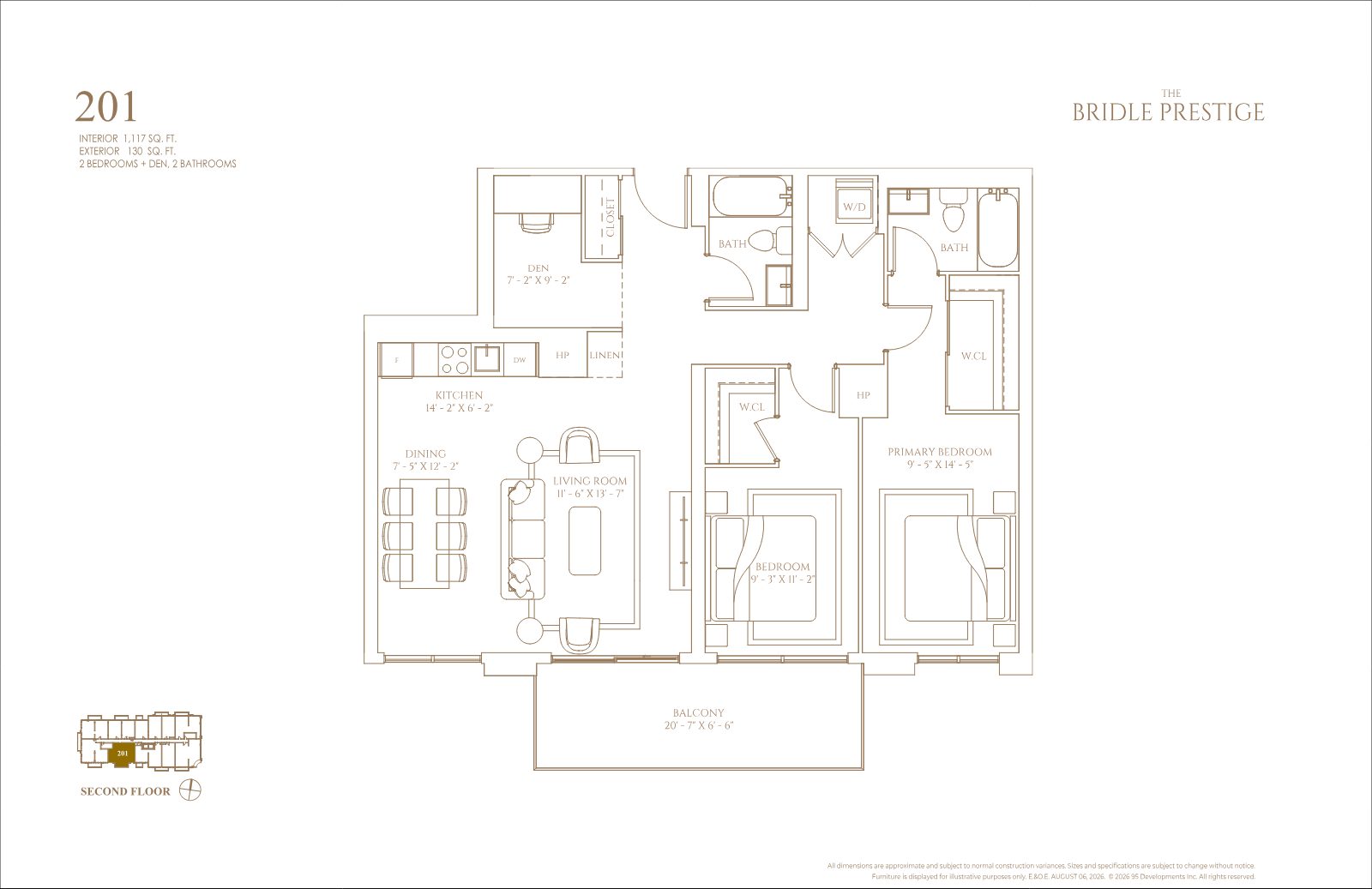 Suite floor plan, page 6