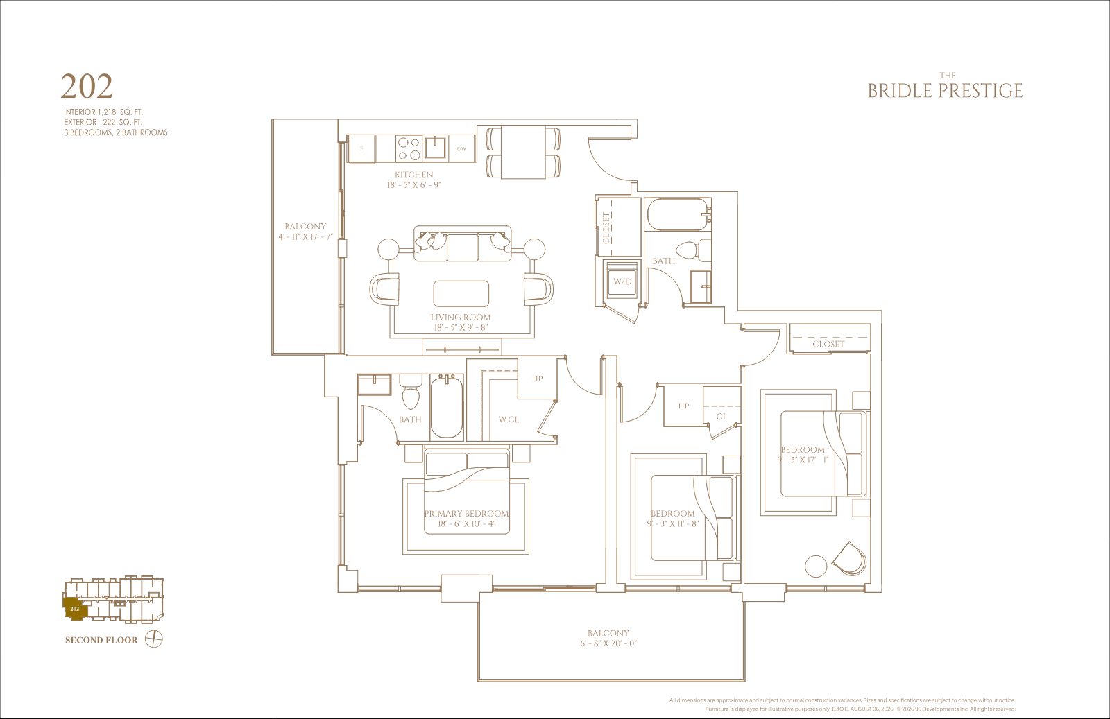 Suite floor plan, page 7