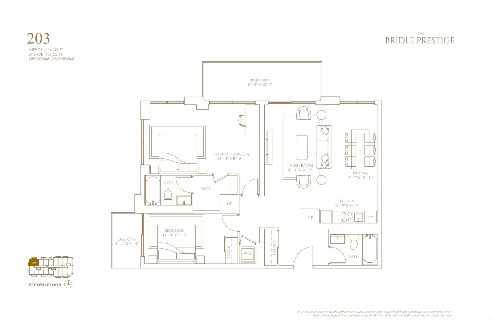 Suite floor plan, page 8