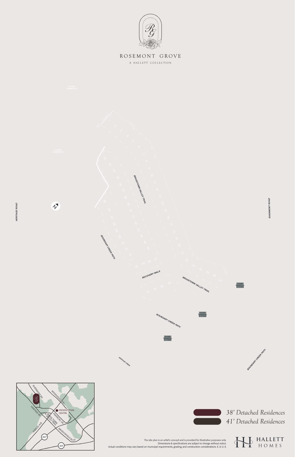 Rosemont Grove community site plan