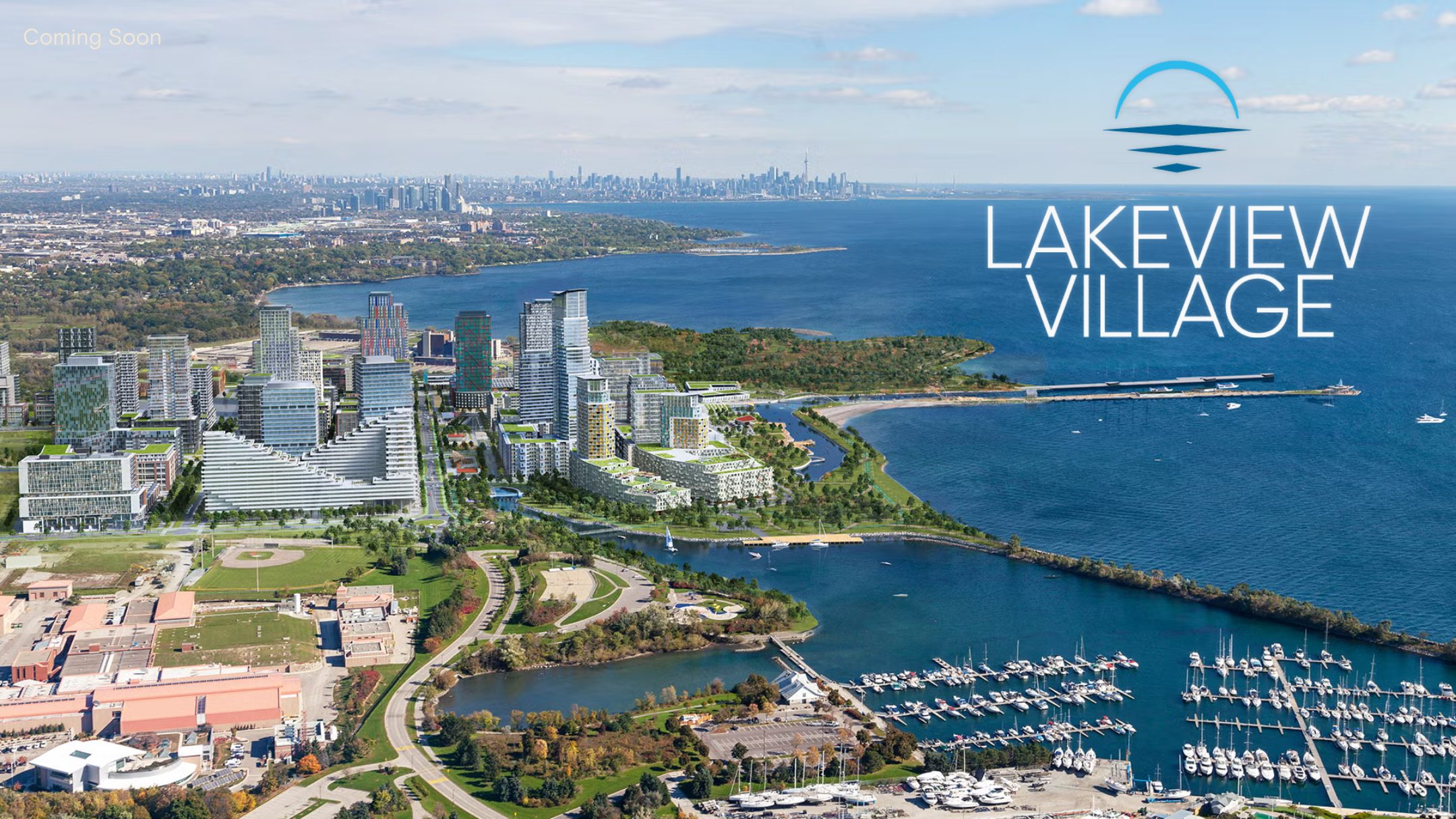 Lakeview Village community lifestyle rendering