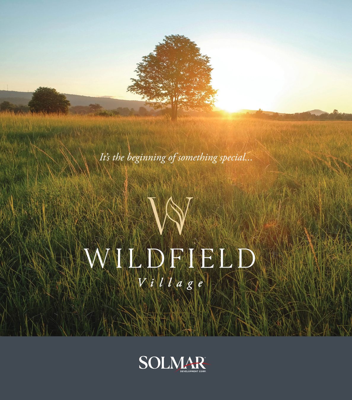 Wildfield Village community brochure cover