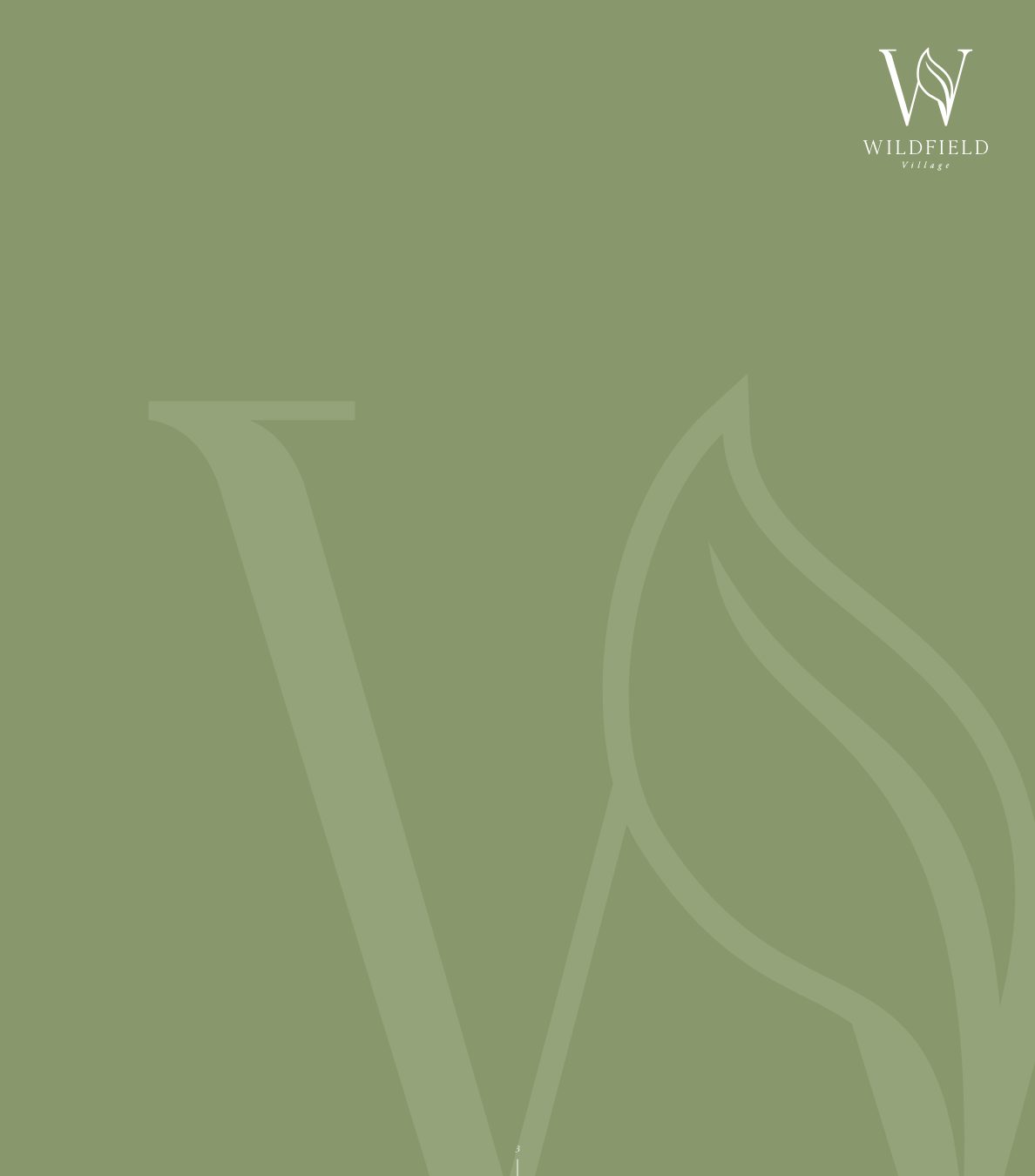Wildfield Village brochure lifestyle page
