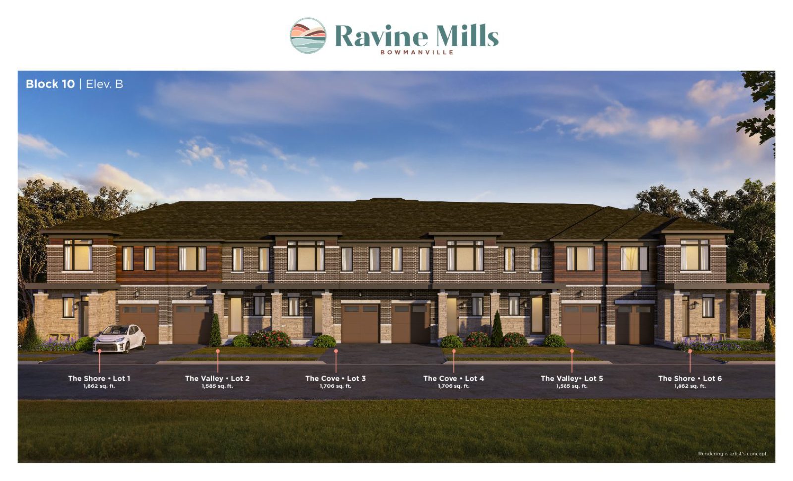Ravine Mills rendering