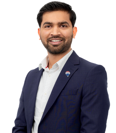 Kaushik Patel, Salesperson